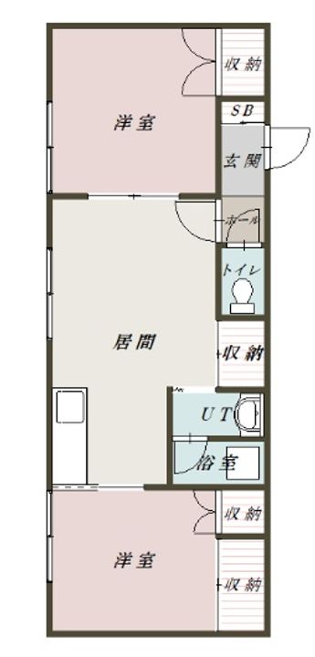 第5ハイツあおきの間取り