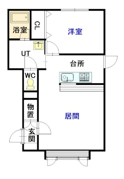 ウインク423の間取り