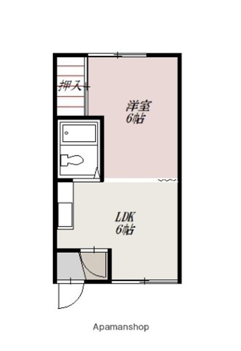 217ハイツの間取り
