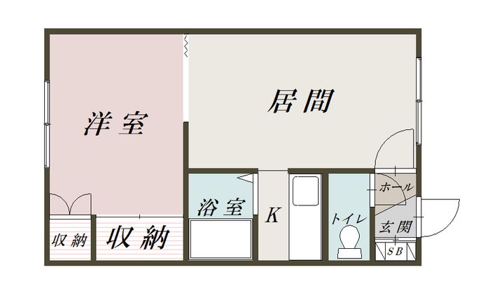 サンハイツ2205の間取り