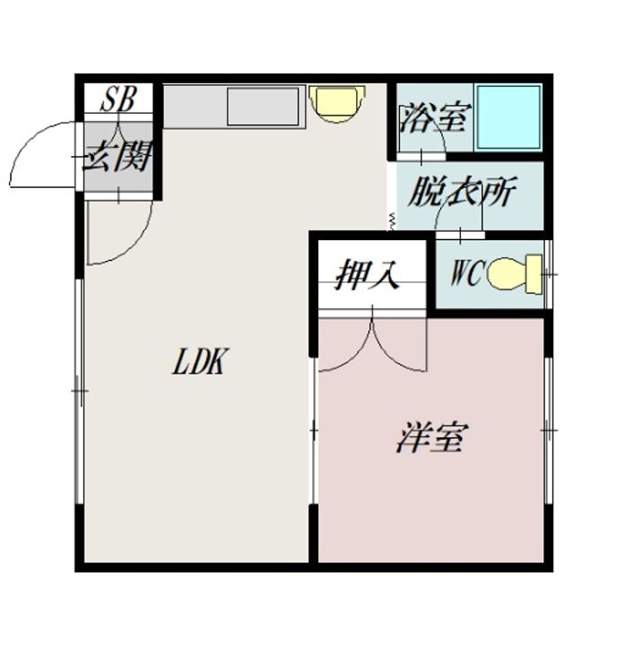 プチパレスの間取り