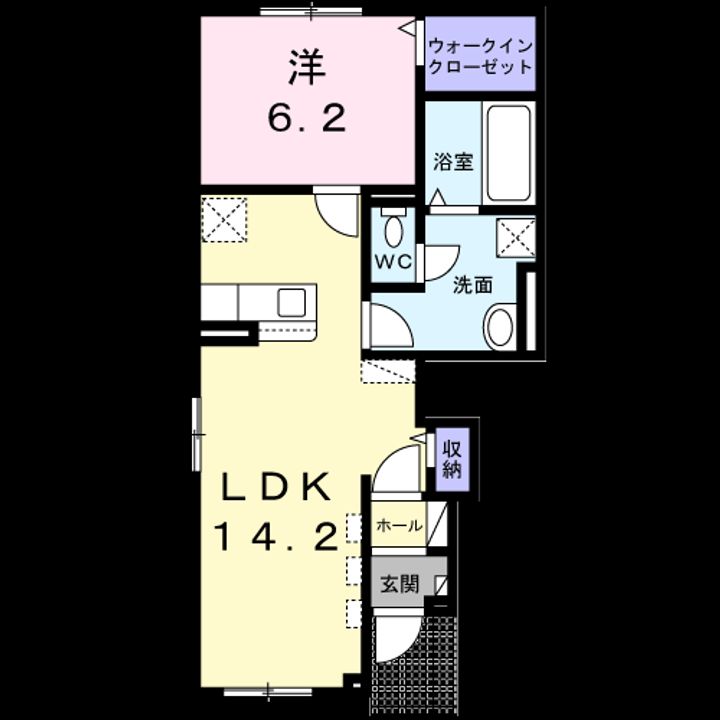 ブリリアントヒルズの間取り