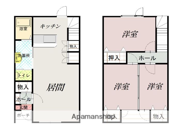 ツインクル末広の間取り