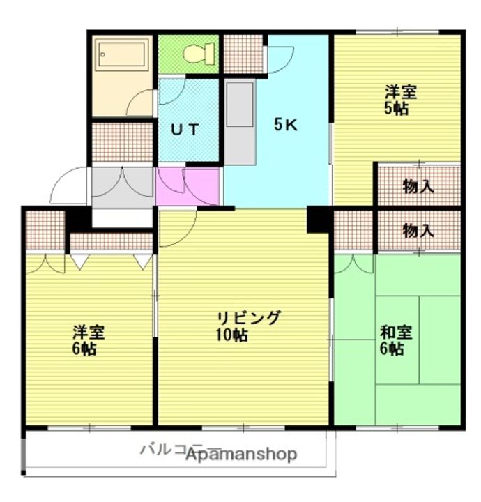 トーワ豊岡15・4の間取り