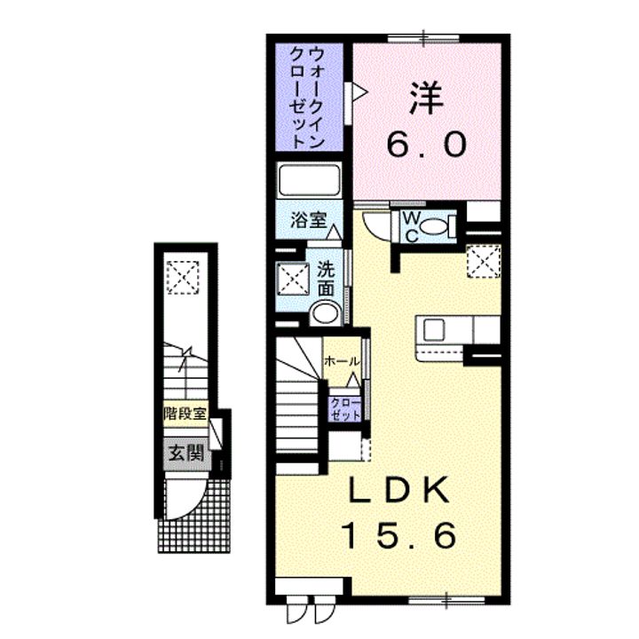 デールの間取り