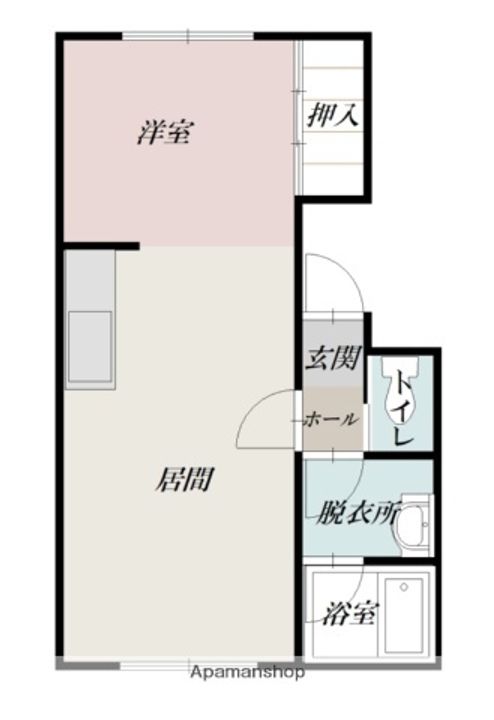 ハイツTKの間取り