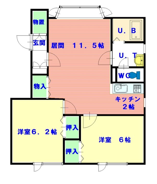 ネスト413201の間取り