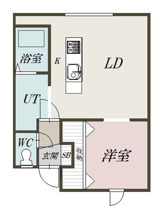 花々館の間取り