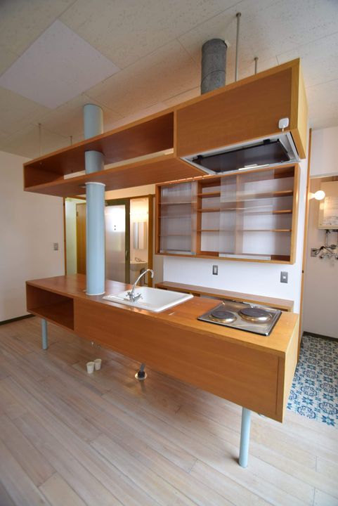 花々館2-Fのキッチン