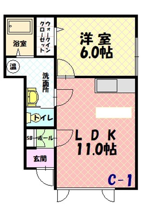 リバーサイド8条西の間取り