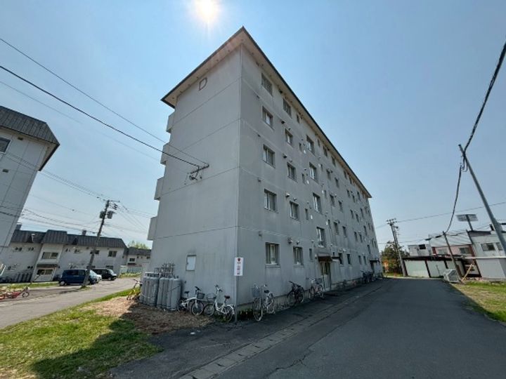 ヴィラナリー旭川 D棟の外観