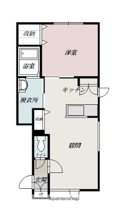 コスモアベニュー東光の間取り