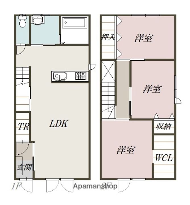 SUITE LIFEⅤの間取り