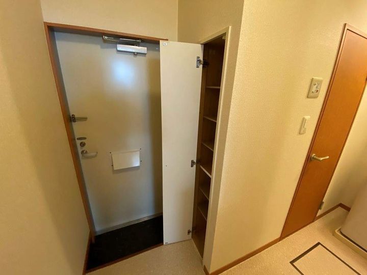 レオパレスソレーユⅠ106の玄関