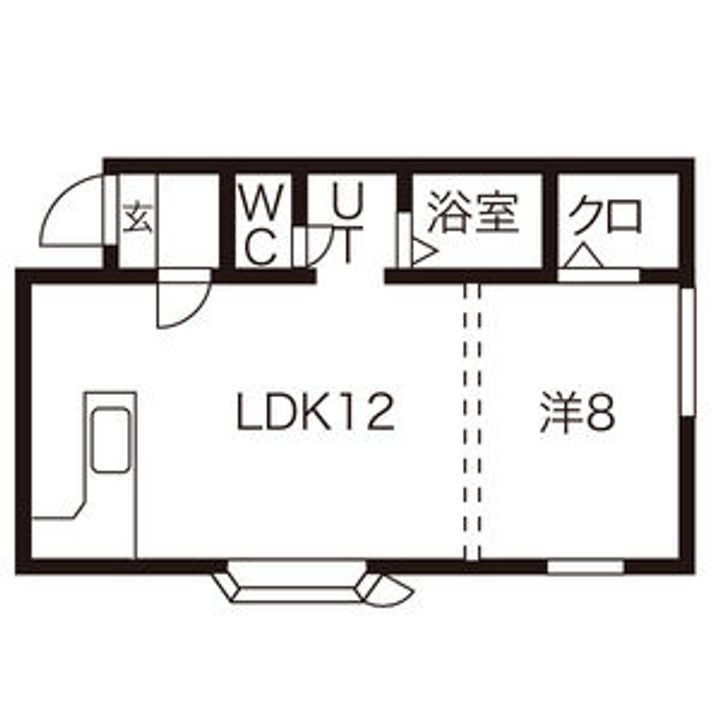 サンピア 3丁目館の間取り