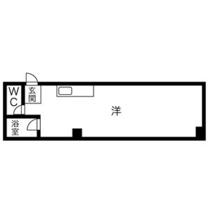 セントラルハイツⅠ410の間取り