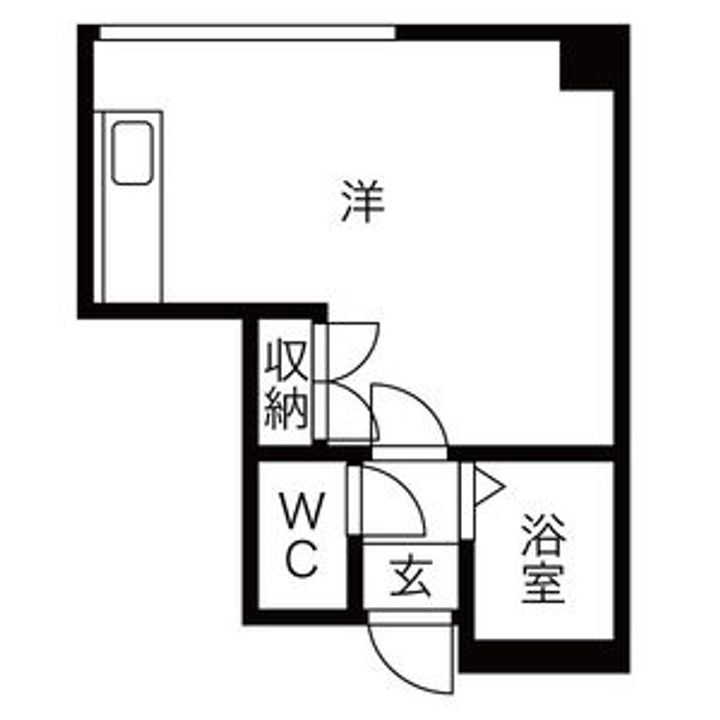 セントラルハイツⅠ205の間取り