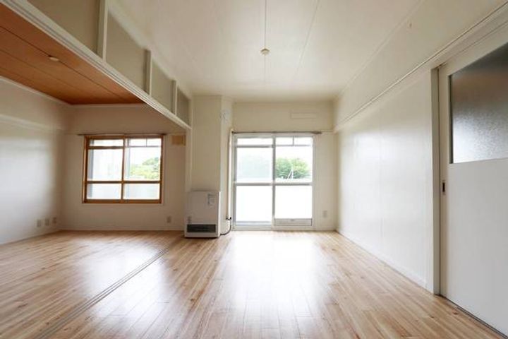 ビレッジハウスおさつ2号棟0206の居間