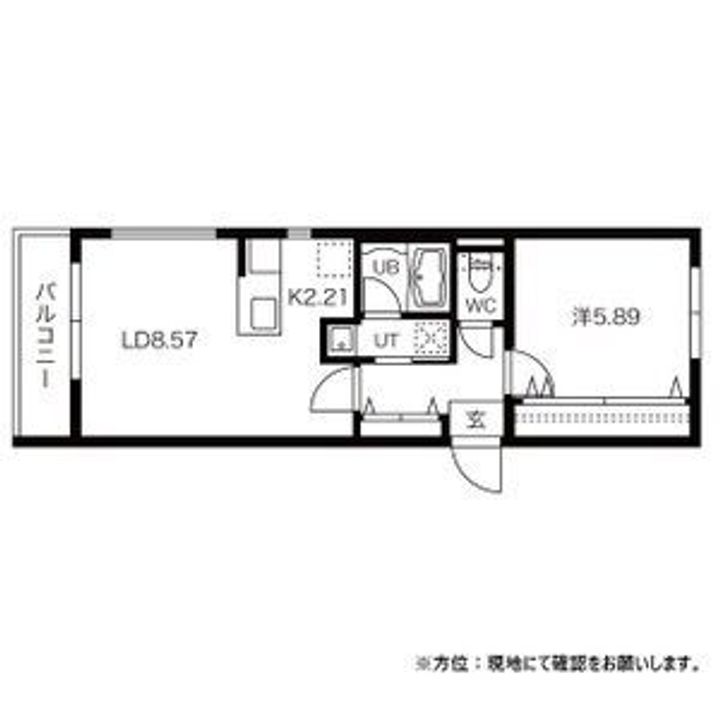 FACTOR恵庭(ファクター恵庭)0302の間取り