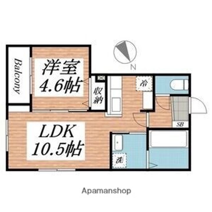 PERFECT PARTNER RESIDENCE A棟の間取り
