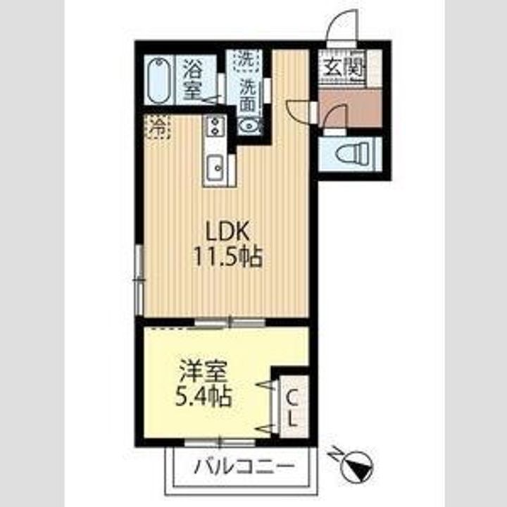 グランメゾン朝日町の間取り