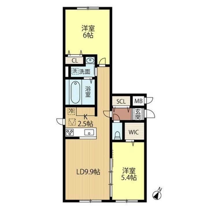 アトランティス朝日の間取り