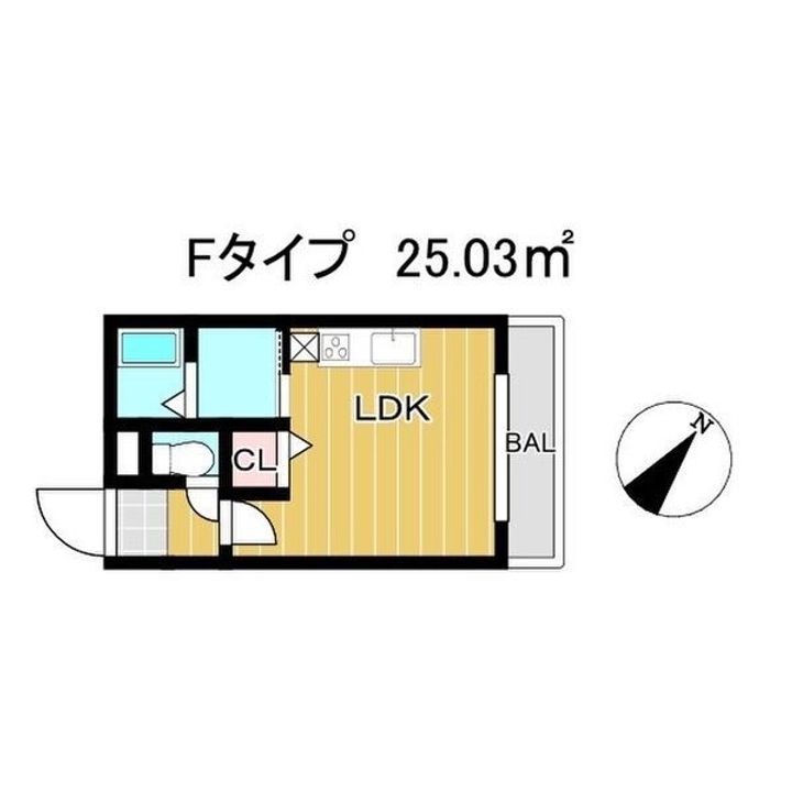 AUGUSTA CHITOSE206の間取り