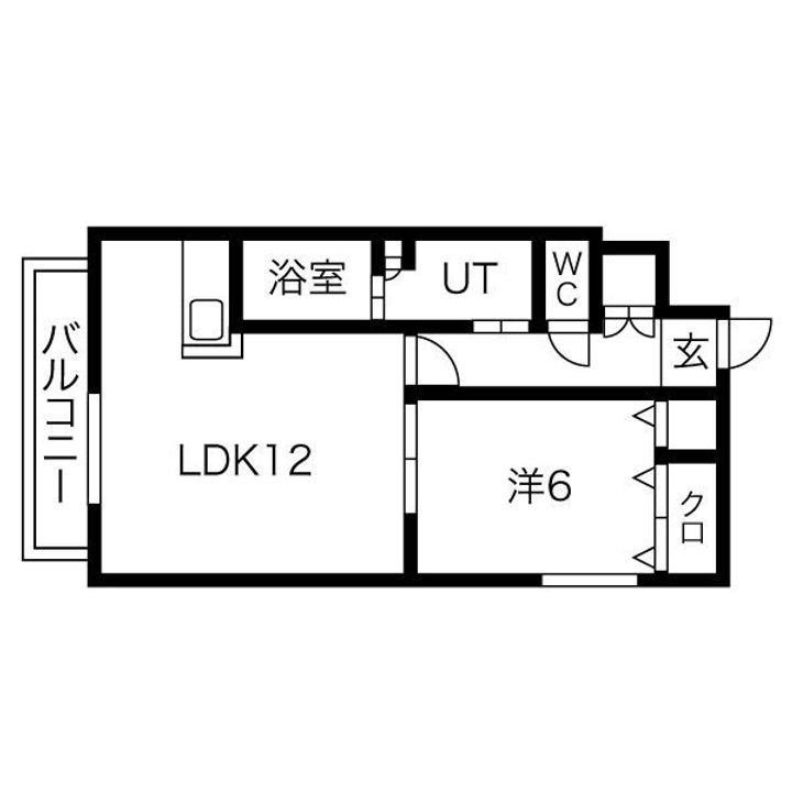 フェバリット2015千歳 壱番館の間取り