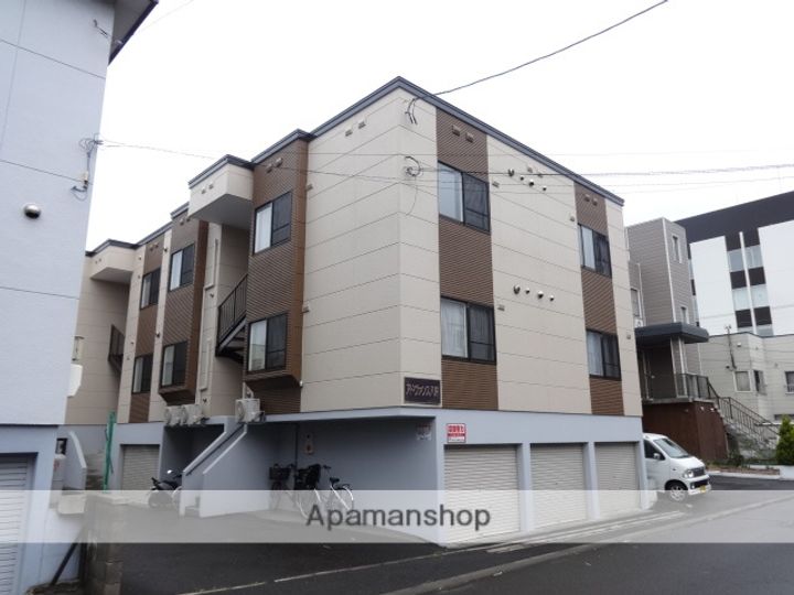 北海道札幌市西区八軒八条東5丁目の賃貸アパートの外観