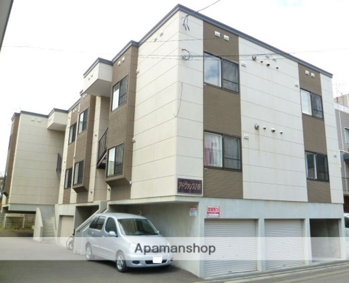 北海道札幌市西区八軒八条東5丁目の賃貸アパートの外観