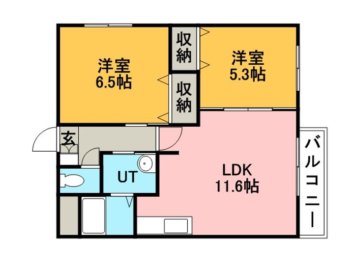 パークコート西宮の沢の間取り