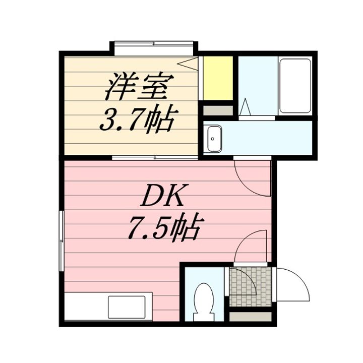 エルソル発寒の間取り