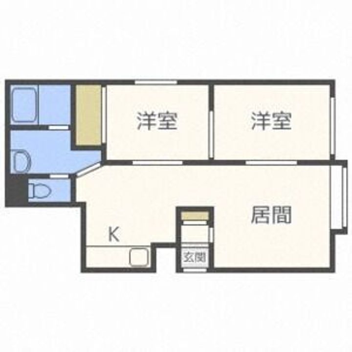 ボヌール32の間取り