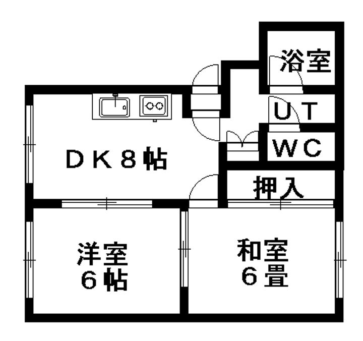 北海道札幌市西区山の手一条9丁目の賃貸マンションの間取り