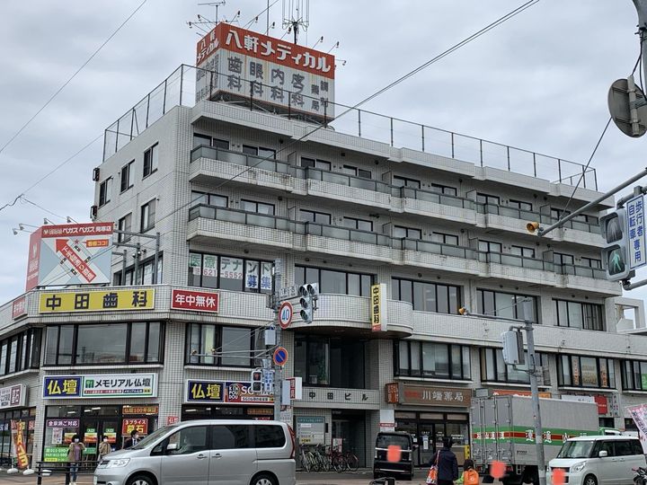北海道札幌市西区八軒六条東1丁目の賃貸マンションの周辺