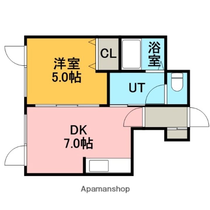 サンビレッチ藤野202の間取り