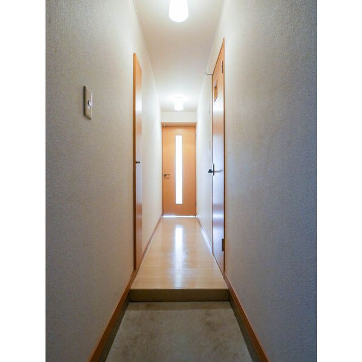 KAZU東札幌202の玄関