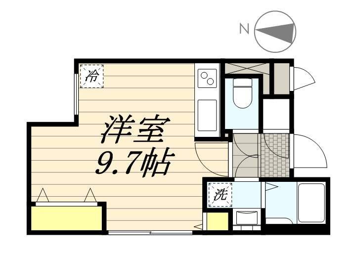 パレス椿の間取り