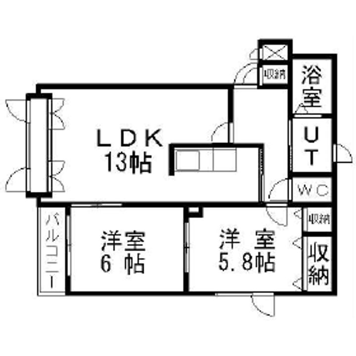 アーバンドエルの間取り