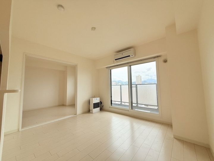 北海道札幌市中央区北四条西12丁目の賃貸マンションの居間