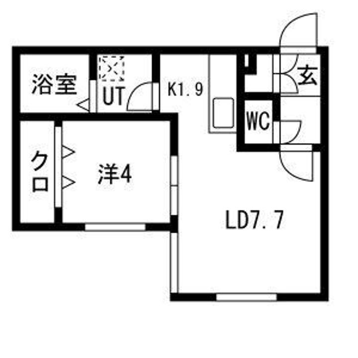 Arc Lord ASABU(アークロード麻生)の間取り