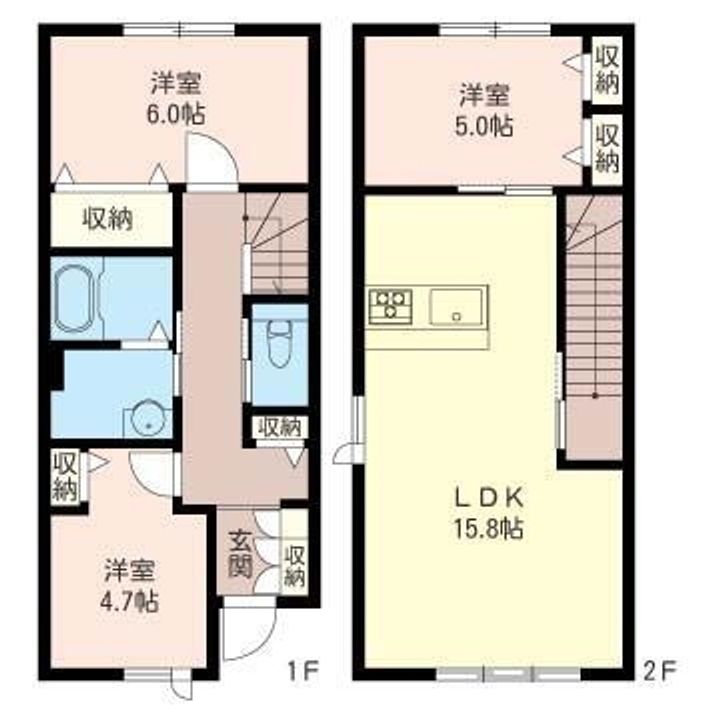 T&Tの間取り