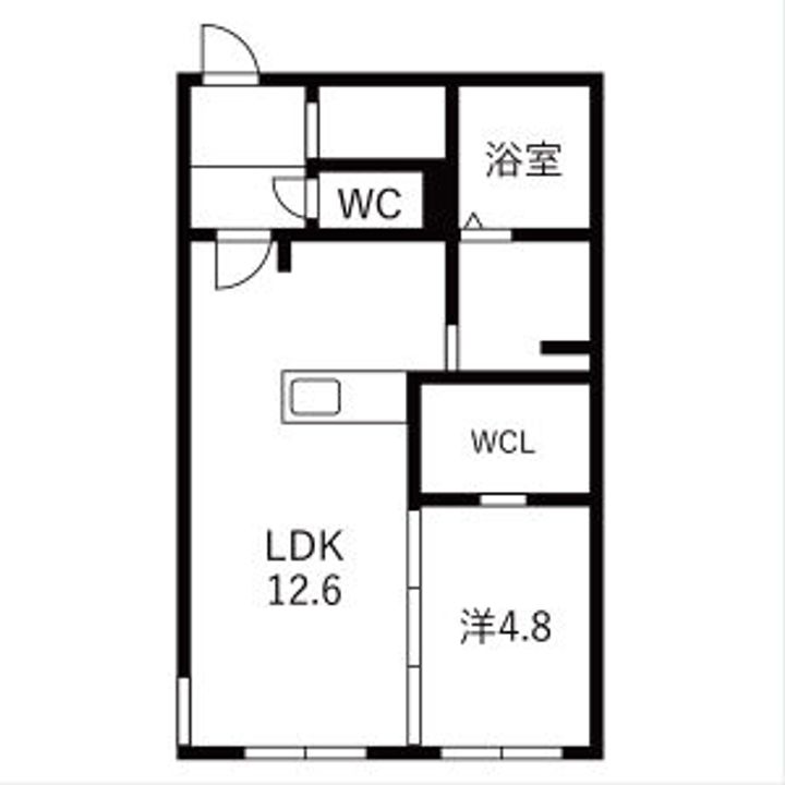 仮)北23西8MS205の間取り