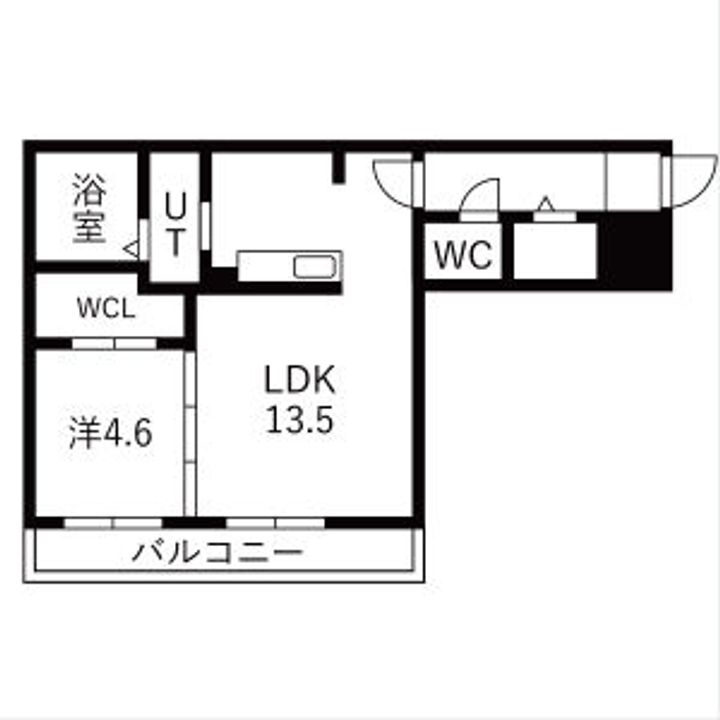 仮)北23西8MS207の間取り