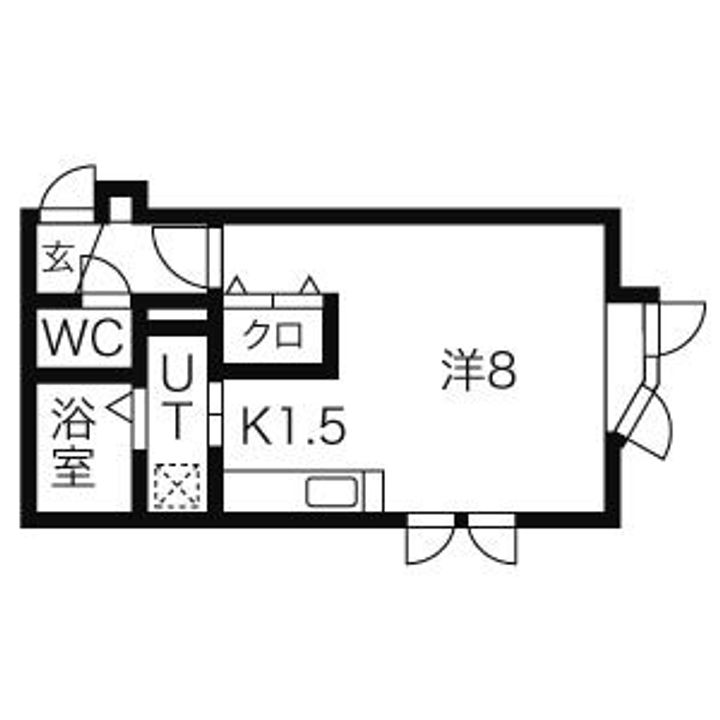 シェリール澄川の間取り