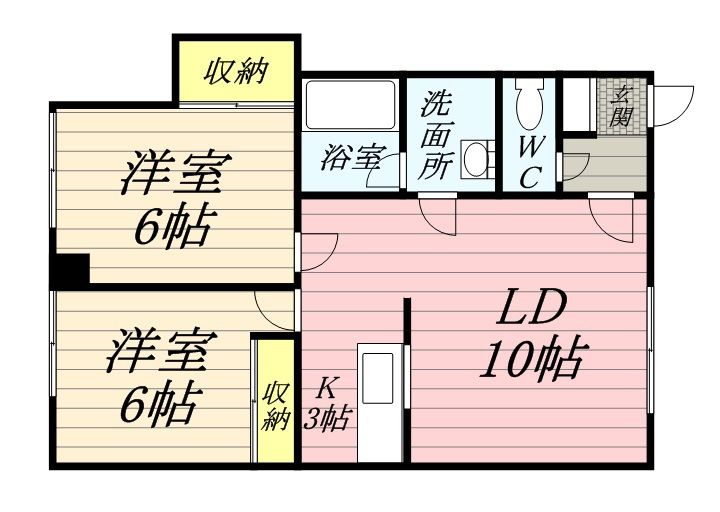PACIFIC9・20201の間取り