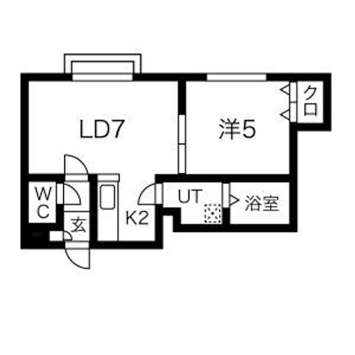 フォルム八軒の間取り