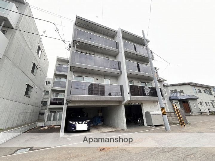 北海道札幌市中央区南二十一条西9丁目の賃貸マンションの外観