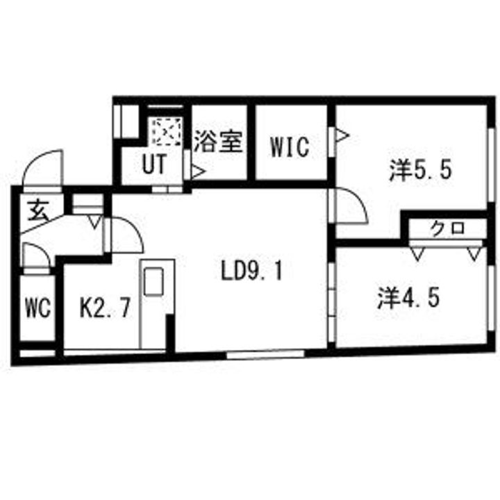 LIEN S10の間取り