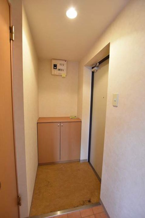 MTガーデン琴似IIの玄関